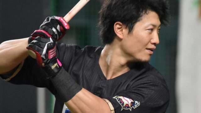 西川遥輝(日本ハム)の筋肉がムキってる!腕の太さが注目される